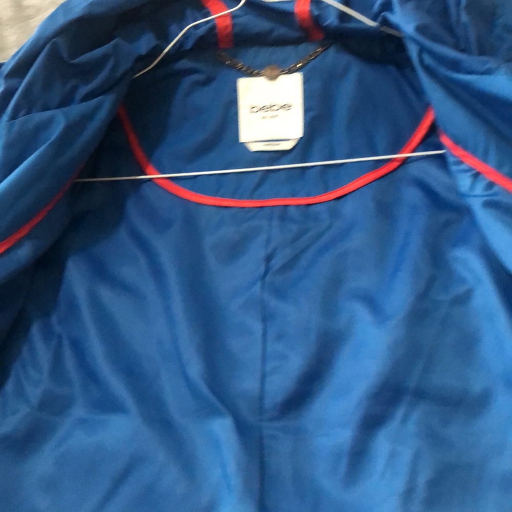 Bebe Small Spring Blue Jacket - image 8